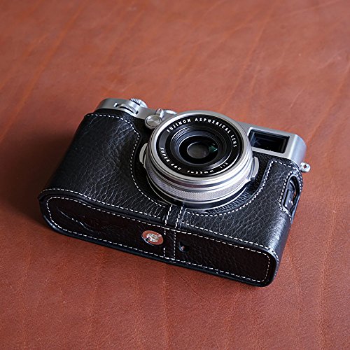 TP Original FUJIFILM X100F用 ボディーハーフケース ブラック