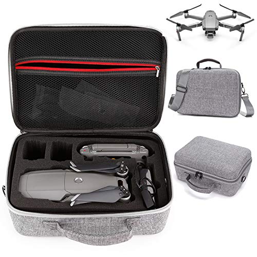 Honbobo DJI Mavic 2 Pro/Mavic 2 Zoom 対応収納ケース収納袋 オールラウンドキット収納袋 ショルダーバッグ EVAハードシェルトラベルケース Mavic 2 Pro本体、プロペラ、受信機、バッテリー、データケーブル、ストレージに対応したその他のアクセサリー ショルダーストラップを含む