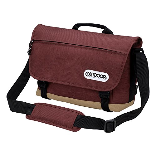 OUTDOOR PRODUCTS (アウトドアプロダクツ) カメラショルダーバッグ02 7.1L バーガンディ ODCSB02BGD