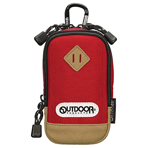 OUTDOOR PRODUCTS (アウトドアプロダクツ) デジタルカメラケース アウトドア カメラポーチ01 レッド ODCP01RD