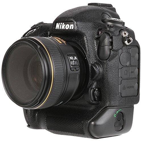 Foluu Nikon D5 ケース 保護カバー シリコン製 耐衝撃 滑り止め 汚れ防止 ニコンD5 用 ソフトケースカバー (Nikon D5, ブラック)