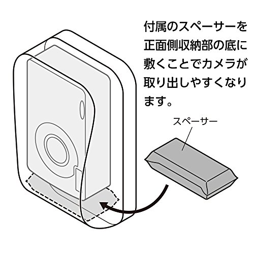 HAKUBA デジタルカメラケース ピクスギア CS カメラポーチ L レッド SPG-CS-CPLRD