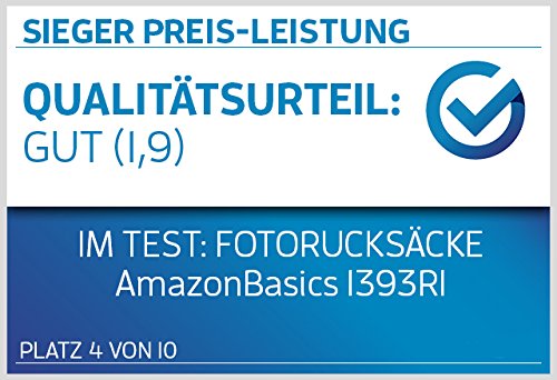 Amazonベーシック カメラリュック 12..1L 一眼レフ用 ブラック