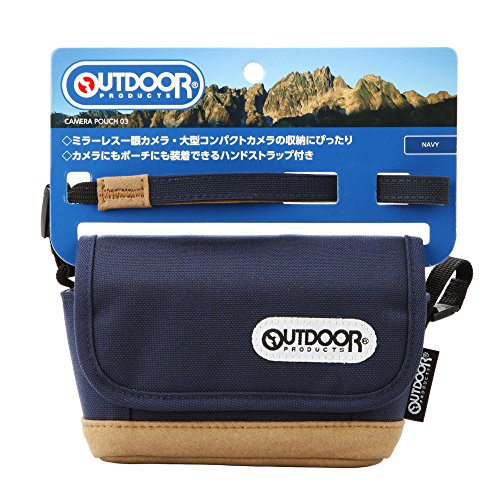 OUTDOOR PRODUCTS (アウトドアプロダクツ) カメラポーチ03 ネイビー ODCP03NV