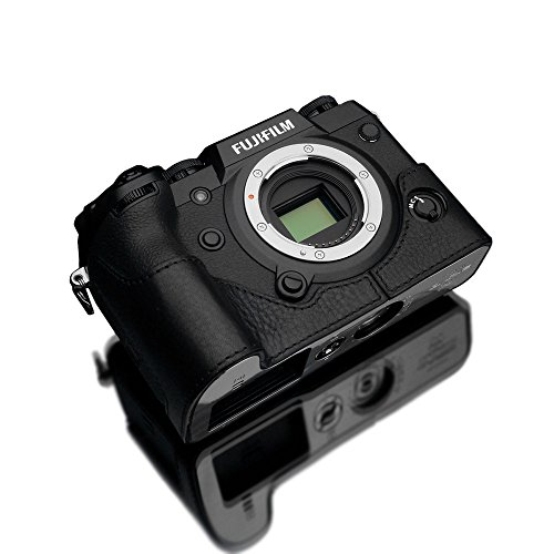 GARIZ FUJIFILM X-H1用 本革カメラケース XS-CHXH1BK ブラック