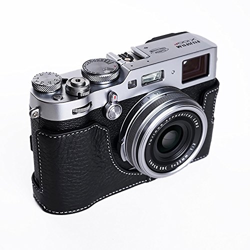 TP Original FUJIFILM X100F用 ボディーハーフケース ブラック