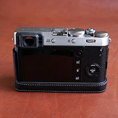 TP Original FUJIFILM X100F用 ボディーハーフケース ブラック