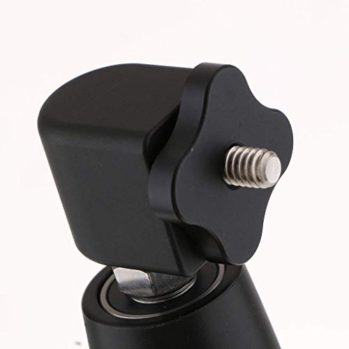 360度回転 カメラ 対応 ハンドルグリップ アルミ合金+ ABS材 Insta360 バレットタイムハンドル
