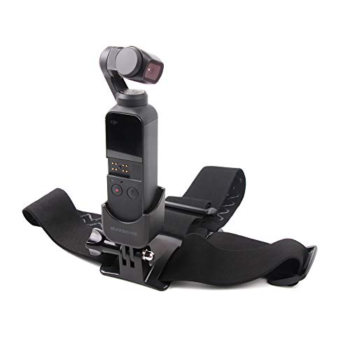 WERPOWER DJI OSMO POCKET/GOPRO用 ヘッド固定バンド 頭固定バンド カメラアクセサリー コネクタ ポケット雲台部品 自由調節 撮影道具