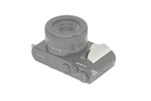 Deff Camera Grip (Aluminum  Small/Silver) DPR-G2A6SV