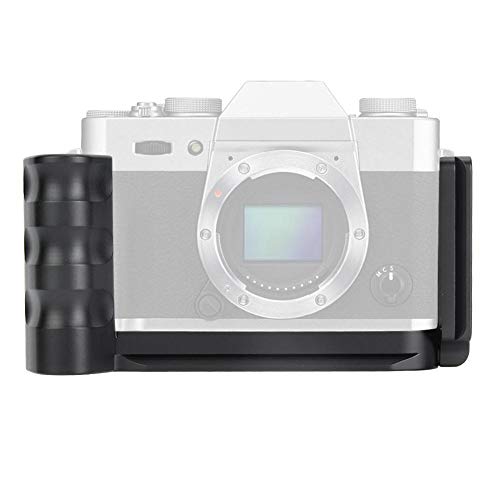 L型ブラケット ライトマウントプレートアダプター メタルクイックリリース Lプレートブラケットハンドグリップホルダー Fuji XT10 XT20 XT30カメラ用