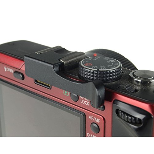 DSLRKIT Fuji X-E1 / X-M1 / X-A1 / X-E2 / X-Pro1 専用 サムレスト（サムグリップ）(ブラック)