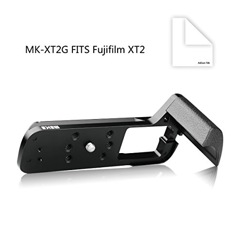 Meike MK X-T2-Gメタルハンドグリップ for Fuji X-T2カメラwith Adison Tekクリーニングクロス【中国製】