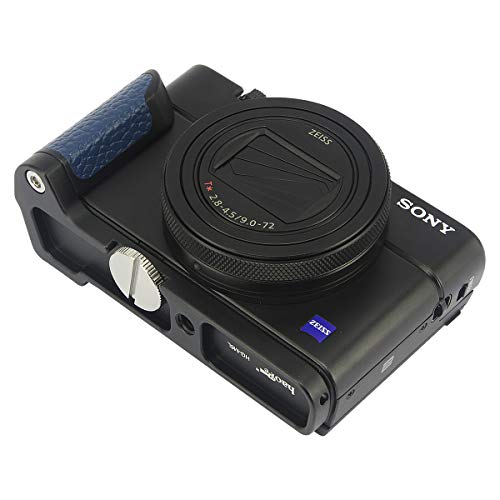 Haoge HG-M6L メタルハンドグリップ カメラスタンド for ソニー Sony Cyber-shot DSC RX100 VI / RX100 M6 / RX100VI / RX100M6 / RX100 VII / RX100 M7 / RX100VII / RX100M7 カメラ