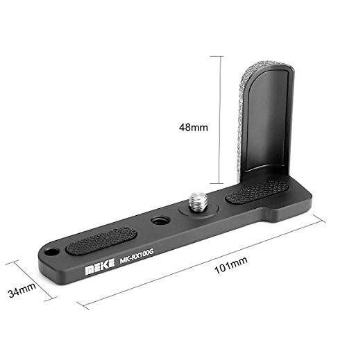 Meike MK RX100 SONY デジタルカメラ DSC-RX100用SkidproofカメラブラケットホルダーAluminum Alloy Hand Grip for Sony Cyber - shot DSC