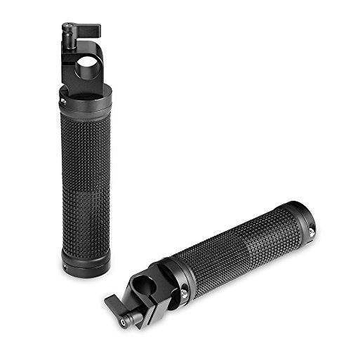 SmallRig 15mmロッドクランプハンドル サイドハンドル ベーシックハンドルV2 15mm DSLRショルダーリグ用 2個入り-1626