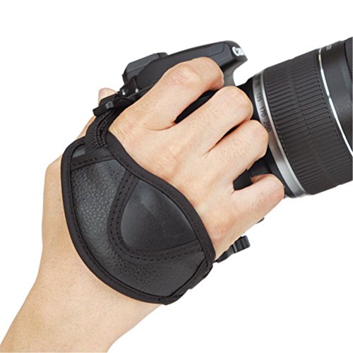 ハンドストラップ グリップストラップ カメラグリップ ベルトで手首を完全固定 一眼レフカメラ 用 カメラ ストラップ デジタルカメラ 用