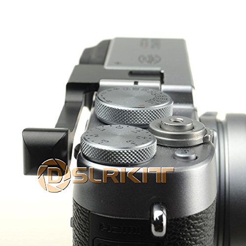 DSLRKIT Fuji X-M1/X-A2/X-A1/X-100T/X-30 専用サムレスト（サムグリップ）(ブラック)