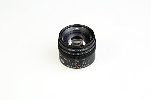 KIPON 単焦点レンズ IBERIT (イベリット) 35mm f / 2.4レンズ for Fujifilm Xレンズ Frosted Black(つや消し ブラック)
