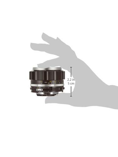 VoightLander フォクトレンダー 単焦点レンズ NOKTON 58mm F1.4 SLIIS Ai-S ニコンFマウント対応 シルバーリム 231641