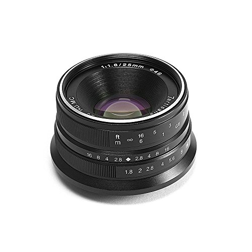 7artisans 交換レンズ35mm/f2.0 M 単焦点レンズSONY ソニー マウントカメラ対応 マニュアルフォーカス レンズポーチバッグ同梱（ブラック）