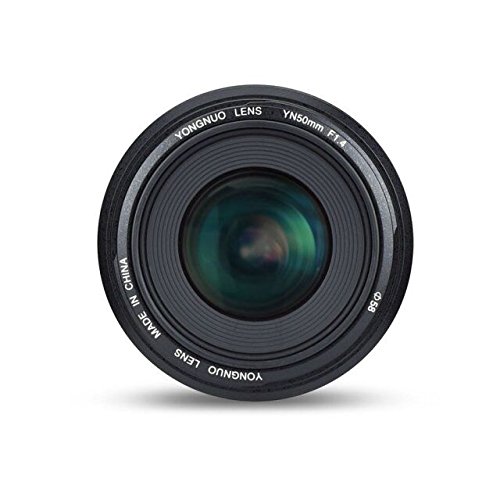 YONGNUO YN50mm F1.4 単焦点レンズ キャノン EFマウント フルサイズ対応 標準レンズ