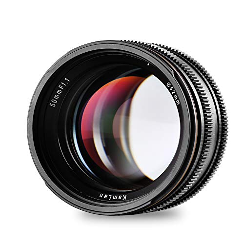 富士フイルム Xマウント用交換レンズ　Kamlan 50mm f/1.1 マニュアルフォーカス単焦点　FUJIFILM