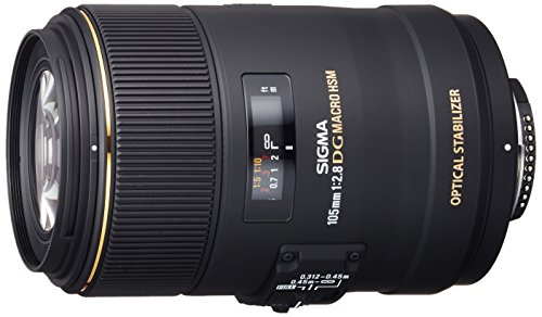 SIGMA 単焦点マクロレンズ MACRO 105mm F2.8 EX DG OS HSM ニコン用 フルサイズ対応 258559