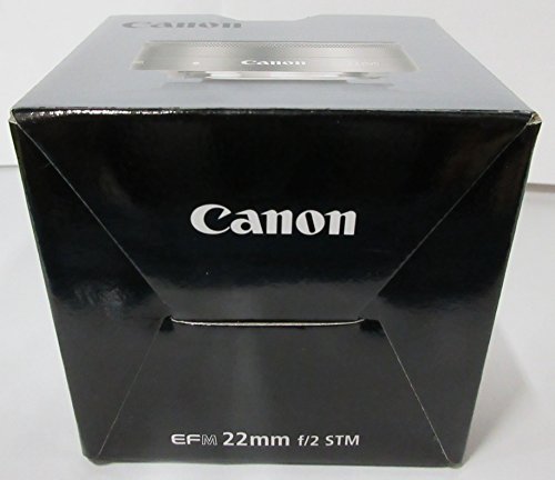 Canon 単焦点広角レンズ EF-M22mm F2 STM シルバー ミラーレス一眼対応 EF-M222STMSL