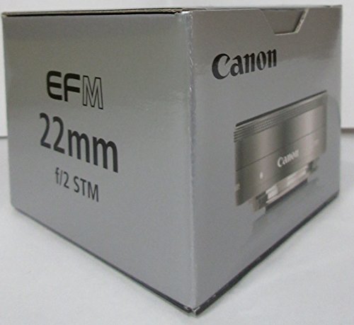 Canon 単焦点広角レンズ EF-M22mm F2 STM シルバー ミラーレス一眼対応 EF-M222STMSL