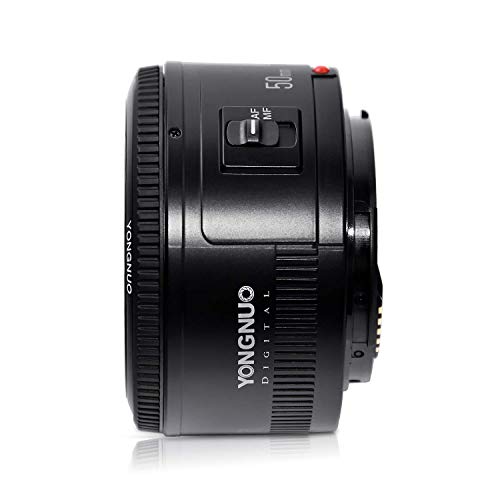 Yongnuo ヨンヌオ YN EF 50mm f/1.8 AF 単焦点 レンズ for canon 大口径 オートフォーカス eos kiss x5 x7i x6i x8i 9000d 8000dなどに対応 FOSOTOレンズバッグ付き