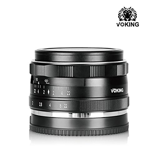 Voking 35mm f 1.7 Large Aperture Manual Focus lens APS-C for Nikon Mirrorless cameras J5 V3 V2 V1 J1 J2 J3 J4