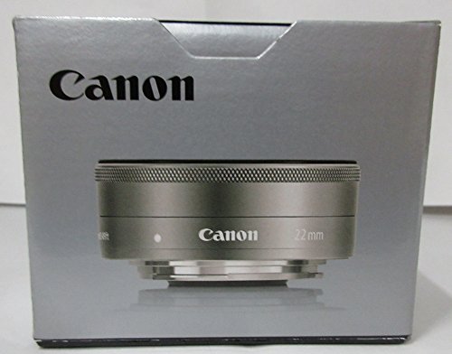 Canon 単焦点広角レンズ EF-M22mm F2 STM シルバー ミラーレス一眼対応 EF-M222STMSL