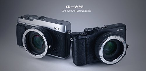 中一光学 (ZHONG YI OPTICS) フォーカルレデューサー マウントアダプター Lens Turbo II M42-FX (M42マウントレンズ → 富士フイルムXマウント)