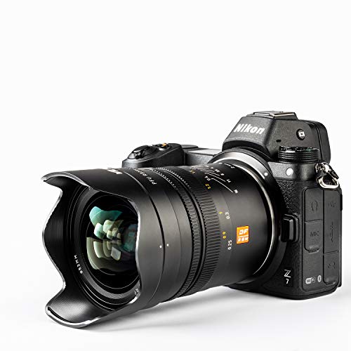 VILTROX PFU RBMH 20mm F1.8 ASPH ニコン Zマウント用 単焦点レンズ フルサイズ 広角レンズ Nikon ニコン Zマウント ミラーレス一眼カメラ対応 マニュアルフォーカス 交換レンズ パノラマ撮影に最適 Z6 Z7