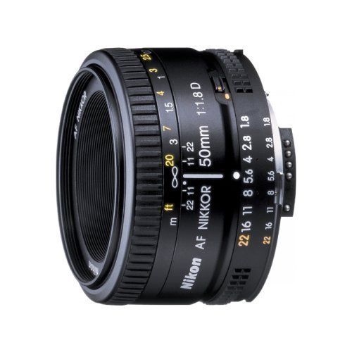 Nikon AF FX NIKKOR 50mm f/1.8D Fixed Zoom Lens with Auto Focus for Nikon DSLR Cameras [並行輸入品]