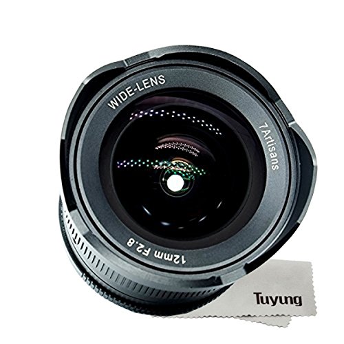 7artisans 12mm F2.8 超広角レンズ A6500 A6300 A6000 A6500 A6300 A7ソニーEマウントカメラAPS-Cミラーレスカメラ用 マニュアルフォーカスプライム固定レンズ