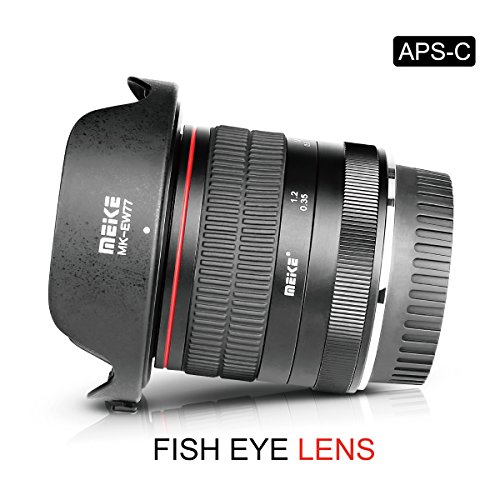 【国内正規品】 Meike 交換レンズ 魚眼レンズ MK 8mm F3.5 Canon EF用 日本語取説付 19840009
