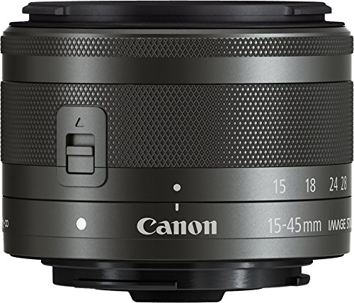 Canon 標準ズームレンズ EF-M15-45mm F3.5-6.3IS STM(グラファイト) ミラーレス一眼対応 EF-M15-45ISSTM