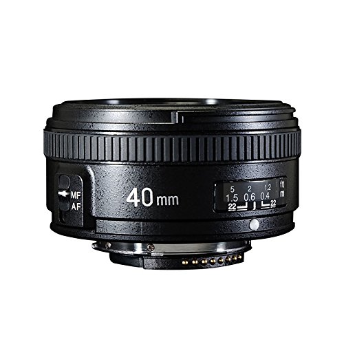 YONGNUO YN40mm F2.8N 単焦点レンズ ニコン Fマウント フルサイズ対応 非球面レンズ使用 標準レンズ