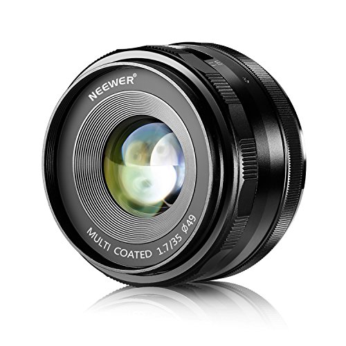 Neewer 35mm f/1.7 マニュアルフォーカス単焦点レンズ SONY Eマウントに対応【並行輸入品】