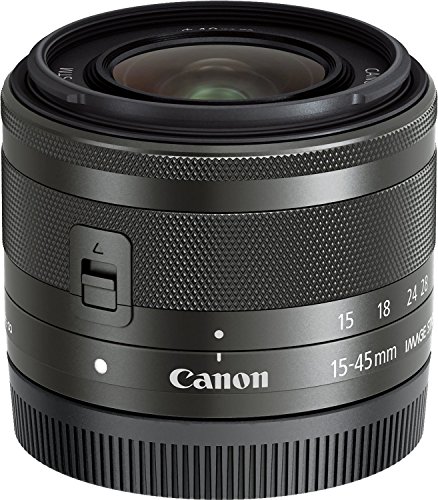 Canon 標準ズームレンズ EF-M15-45mm F3.5-6.3IS STM(グラファイト) ミラーレス一眼対応 EF-M15-45ISSTM