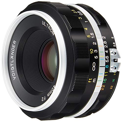 VoightLander ULTRON 40mm F2 Aspherical SL IIS シルバーリム 231665