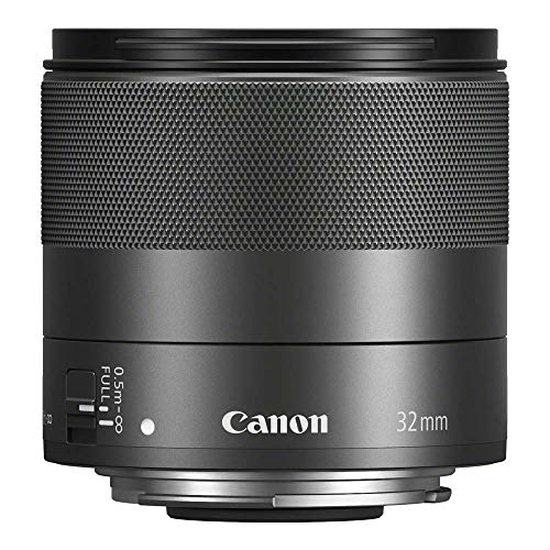 Canon キヤノン 単焦点レンズ EF-M32mm F1.4 STM ミラーレス一眼対応 ブラック 全長56.5mm EF-M3214STM