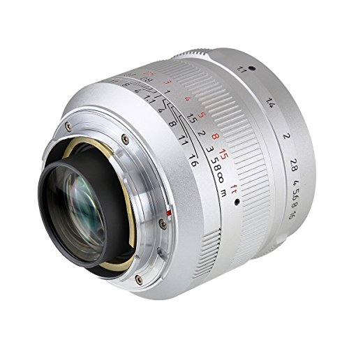 七工匠 7artisans 単焦点レンズ 50mm F1.1 国内正規品 (ライカMマウント) (シルバー)