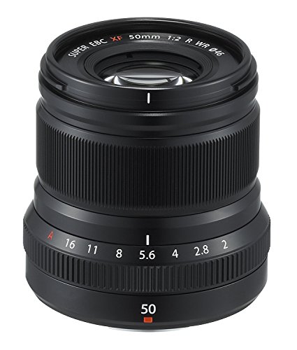 FUJIFILM 単焦点中望遠レンズ XF50mmF2 R WR B ブラック