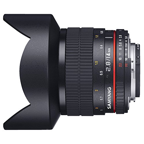 【Amazon.co.jp限定】 SAMYANG 単焦点広角レンズ 14mm F2.8 キヤノンEF用 フルサイズ対応 クリーニングクロスセット