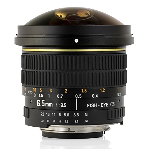 Opteka アプテカ 6.5mm f/3.5 高解像 非球面 魚眼レンズ for Nikon 一眼レフ 【国内正規品】