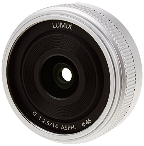 パナソニック 単焦点 広角レンズ マイクロフォーサーズ用 ルミックス G 14mm/F2.5 ASPH. シルバー H-H014A-S