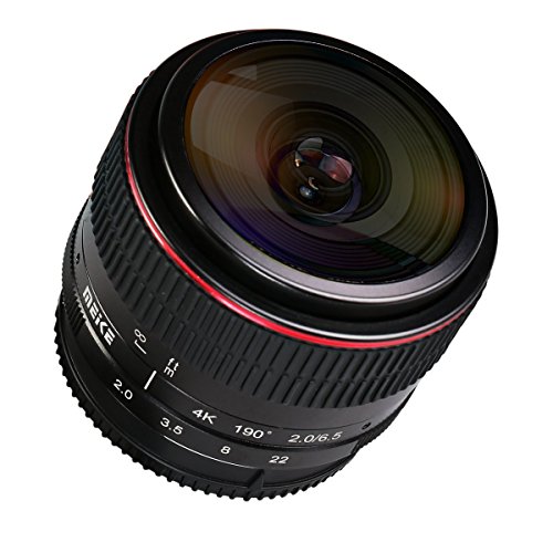 Meike 6.5mm F2.0 Fisheye Sony E mount ソニーEマウント用 円周魚眼レンズ　[国内正規品][快適デジタル]